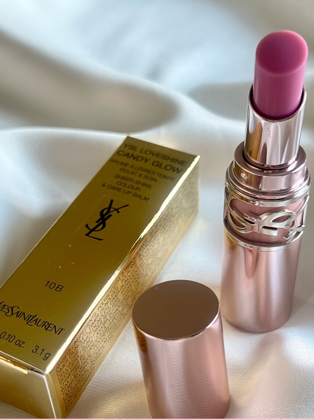 Yves Saint Laurent LoveShine Candy Glow Lip Balm - 10B LAVENDER BLAZE
